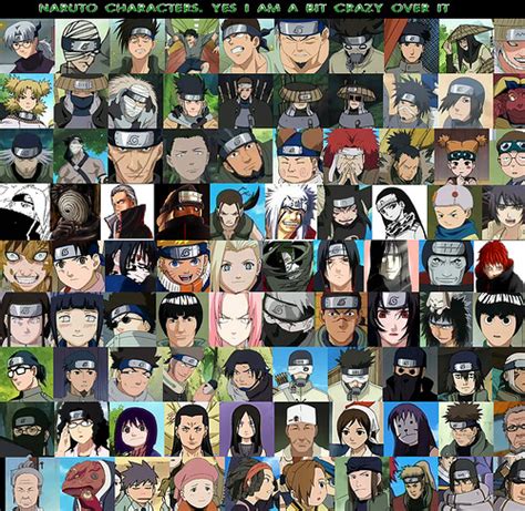 All Of The Naruto Characters Jamie38459 Photo 15995526 Fanpop