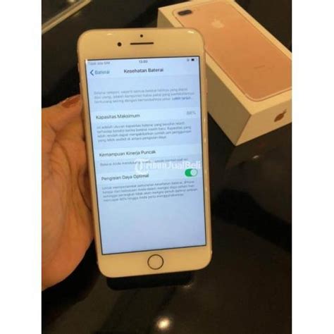 HP Bekas iPhone 7 Plus 32GB iBox PP/A Ori Fullset Segel Harga Murah di