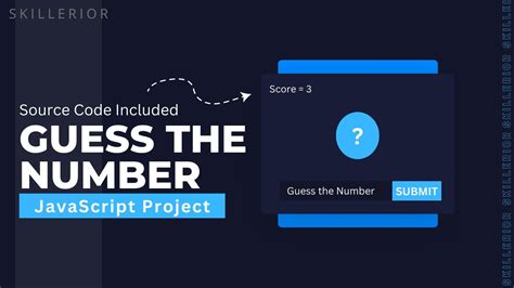 Number Guessing Game Using HTML CSS JavaScript Web Development Skillerior YouTube