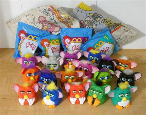 Lot Of 21 Mcdonalds Furby Happy Meal Toys 1998 3826438172