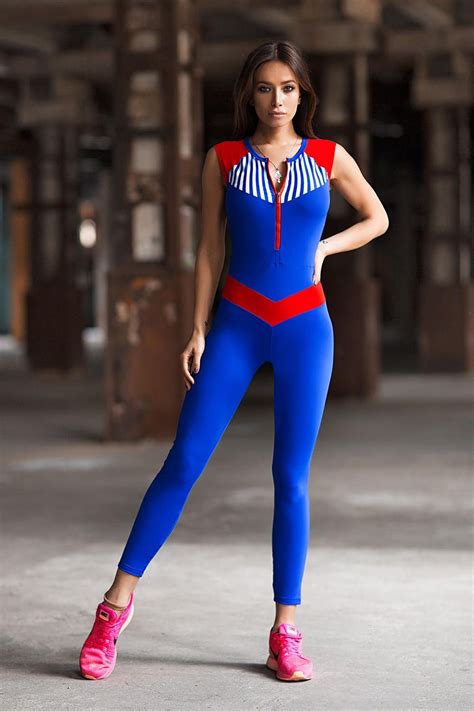 Fitness Jumpsuit Fitness Clothes Women Dancer Jumpsuit Etsy Womens Workout Outfits