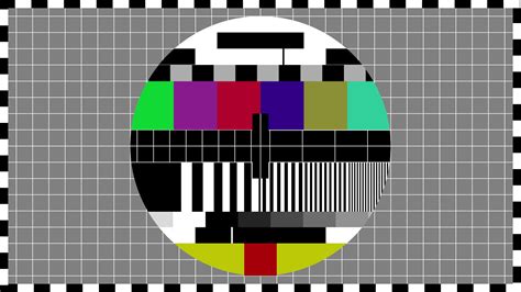 Broadcast 🌐 Signal Calibration Video 🌐 Test Pattern Display Stream 1