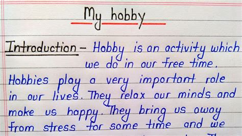 🌱 Types Of Hobbies Essay List Of Hobbies 2022 10 30