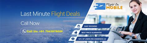 Customer support at all stages of purchase. Flightonmobile is best online booking portal for domestic ...