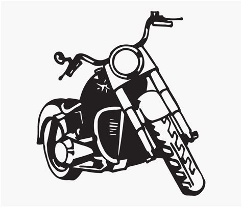 Motorcycle Harley Davidson Silhouette Drawing Clip Motorcycle