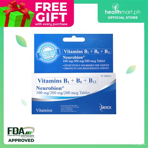 neurobion vitamin b 10 s nerve supplement shopee philippines