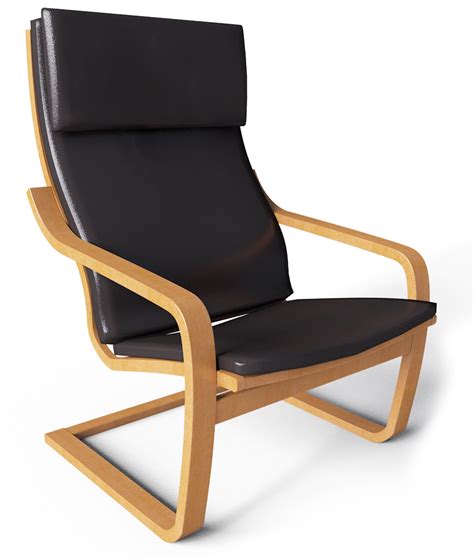 1200 x 630 jpeg 168. BIM object - Poang Armchair - IKEA | Polantis - Free 3D ...