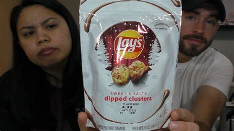 Lays Sweet And Salty Dipped Clusters Review Youtube