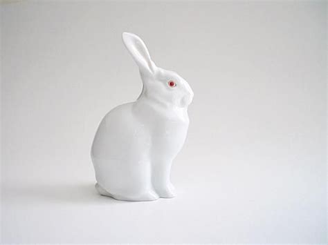 Herend Bunny Figurine Natural White Hungarian Porcelain Etsy