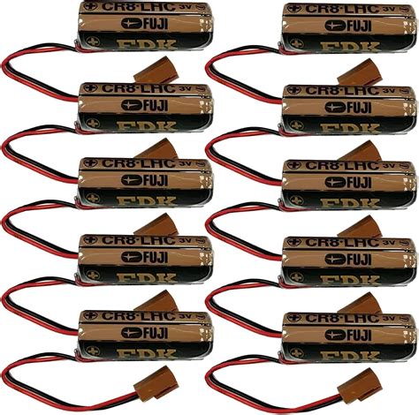 Pack Of 10 Cr8 Lhc 3v 2600mah Replacement Lithium Battery