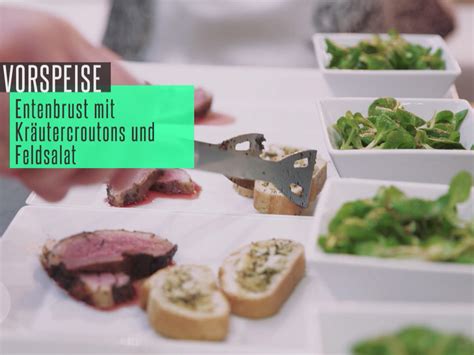 Das perfekte Dinner Rezepte