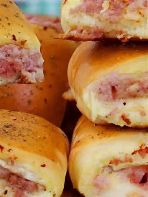 Enroladinho Saboroso De Presunto E Queijo Tudo De Receitas