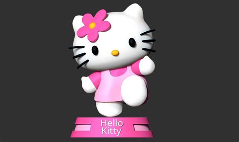 Hello Kitty 3d Print