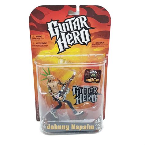 Johnny Napalm Green Guitar Hero Series 1 Figure Figures Uk