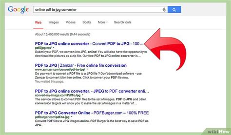 Once the process completes, the server will jump to a result page. Pdf converteren naar Jpeg - wikiHow