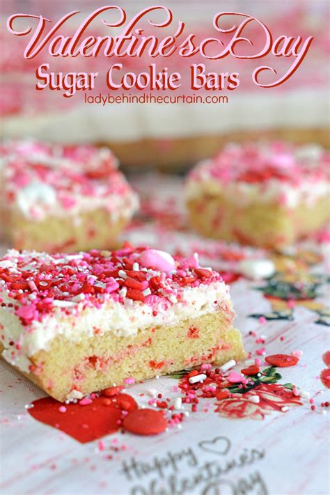 valentine s day sugar cookie bars