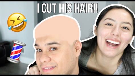 he let me cut his hair watch until the end youtube