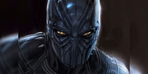 Black Panther Costume Alternate Mask Designs Revealed In Concept Art