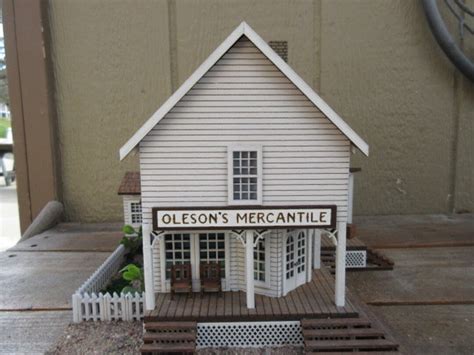 Little House On The Prairie Miniature Olesons Mercantile Walnut Grove
