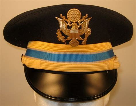 Us Army Company Grade Officer Intelligence Dress Blues Uniform Hat Cap