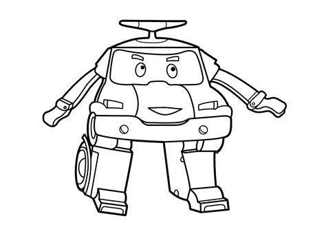 Coloring pages supply a great approach to combine knowing and enjoyment for your child. Robocar poli to color for children - Robocar Poli Kids ...