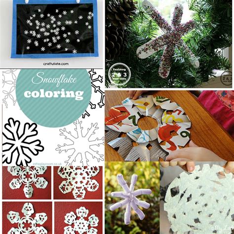 40 Snowflake Crafts And Activities For Kids