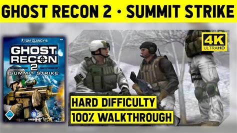 Ghost Recon 2 Summit Strike Full Game In 4k Hard Difficulty Cxbx