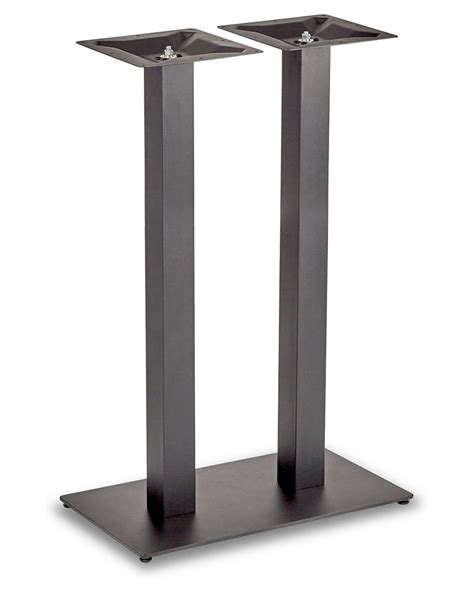 A strong colour contrast in order to highlight its shape and lightness brings out the best in this design. Silhouette Twin Table Pedestal - Square Post & Rectangular ...