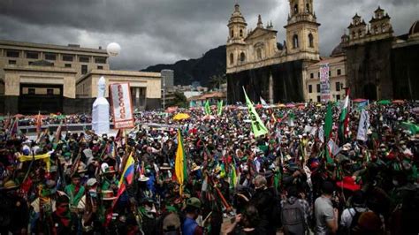 Noticias sobre paro nacional hoy: Paro nacional en Colombia exige nuevo pacto social | Total ...