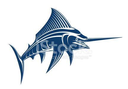 Download Blue Marlin vector images and illustration