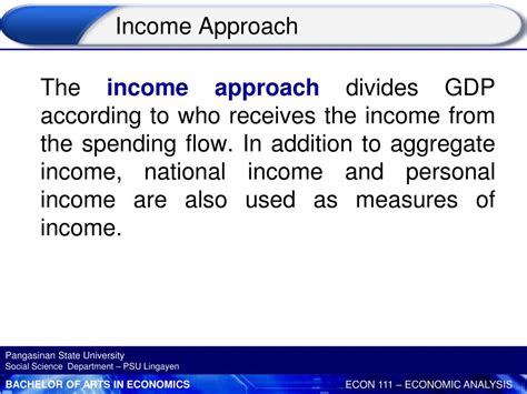 Ppt Chapter 12 National Income Accounting 2 Nd Semester Sy 2013