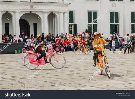 We carry the latest greatest bicycles. Jakarta, Indonesia - October 20, 2017: Bicycle \u002F ...