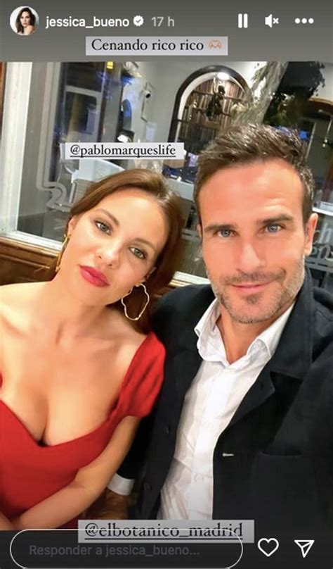 La romántica cena para dos de Jessica Bueno y Pablo Marqués