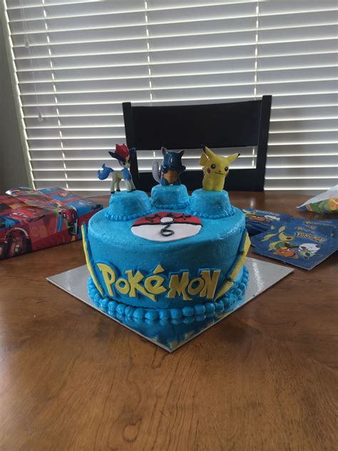 You can follow the instructions and make one of your own. Pokemon cake for 6 year old boy | Cakes I've done | Pinterest | Cake, Custom cake and Beautiful ...