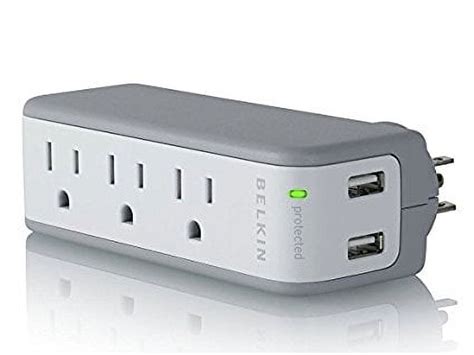 Belkin Mini Surge Protector With Usb Charger