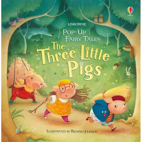 Pop Up Three Little Pigs Usborne TruyỆn CỔ TÍch Ba ChÚ Heo Con Cho BÉ
