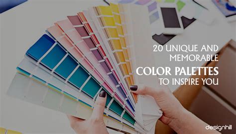20 Unique And Memorable Color Palettes To Inspire You
