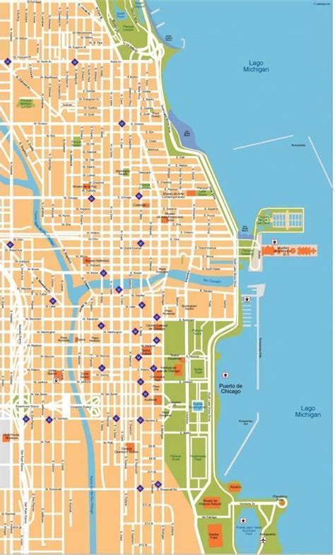 Chicago Vector Map Digital Maps Netmaps Uk Vector Eps And Wall Maps