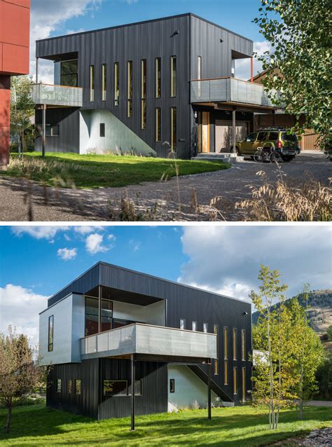 14 Examples Of Modern Houses With Black Exteriors Contemporist