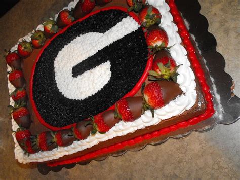 Grooms Cakeg For Georgia Bulldogs — Grooms Cakes Grooms