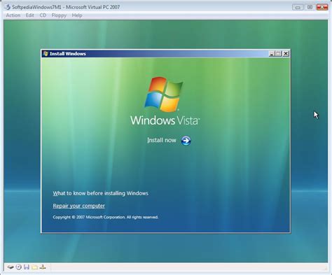 Installing Windows 7 Milestone 1 Build 6519