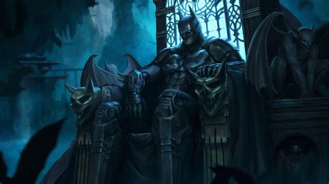 We have a massive amount of desktop and mobile backgrounds. Batman Sitting On Throne superheroes wallpapers, hd ...