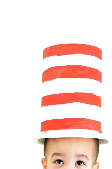 Cat In The Hat Paper Plate Hat A Night Owl Blog