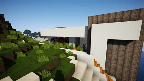 Aquaholic Manor Modern House Minecraft Map