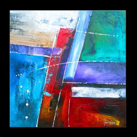 Colorful Large Original Modern Abstract Painting By Savarinoart 750