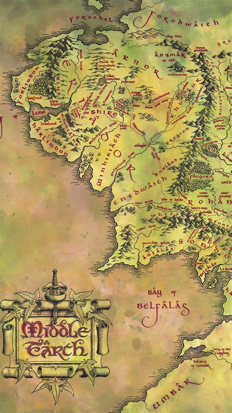 Middle Earth Map Hd Middle Earth Map Hd Consists Of 9 Awesome Pics