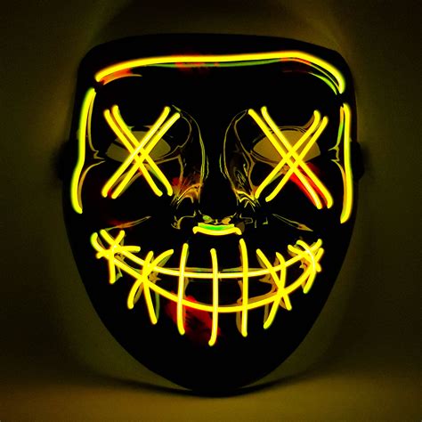Yellow Led Purge Mask Euphorium Store