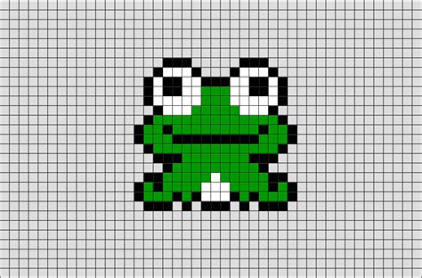 Frog Pixel Art Brik