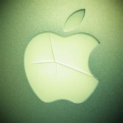 Cracked Apple Logo