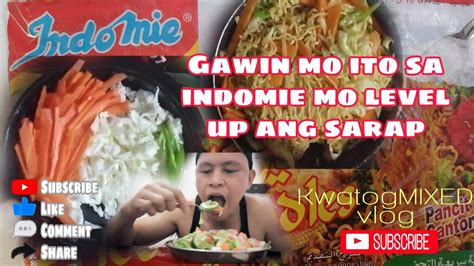 Indomie Wvegetables Gawin Nyo Ito Level Up Ang Sarap Youtube